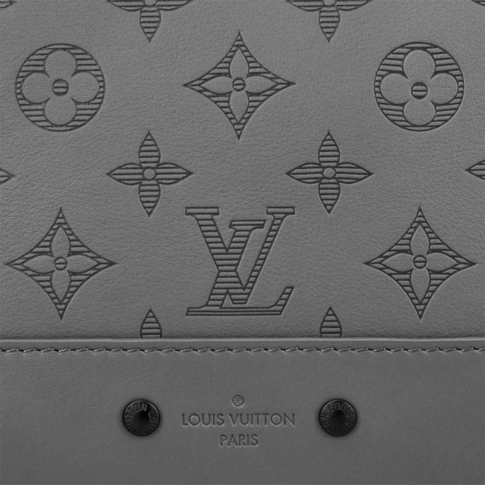 Louis Vuitton Backpack Rucksack Gray Monogram Shadow Leather - Picture 5 of 7